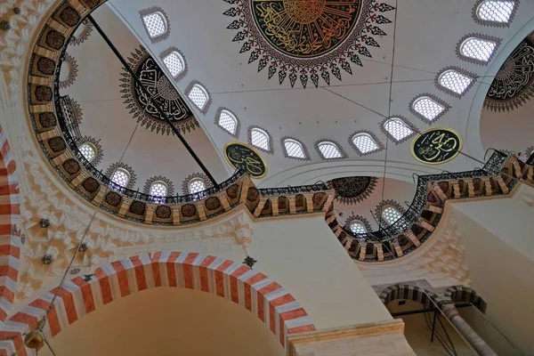 Istanbul, Türkiye - 28 Mayıs: İç görünümü Süleymaniye Camii Istanbul Türkiye'de 28 Mayıs 2018 '