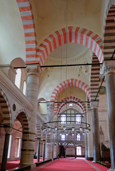 Istanbul Turquía Mayo Vista Interior Mezquita Suleymaniye Estambul Turquía Mayo — Foto de Stock