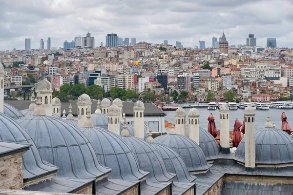 Istanbul Türkiye Mayıs Süleymaniye Camii Istanbul Türkiye Dış Görünümü Üzerinde — Stok fotoğraf