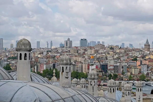 Istanbul Turchia Maggio Veduta Esterna Della Moschea Suleymaniye Istanbul Turchia — Foto Stock