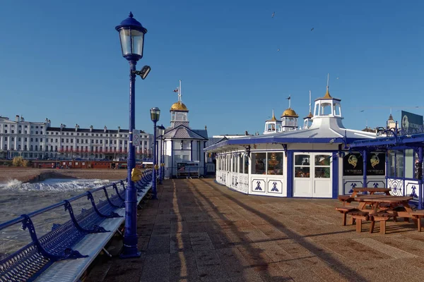 Eastbourne East Sussex January View Eastbourne Pier East Sussex January — Stock Photo, Image