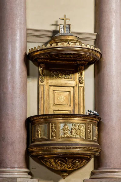 Monza Italien Europa Oktober Kanzel Der Kirche Von Gerardo Corpo — Stockfoto