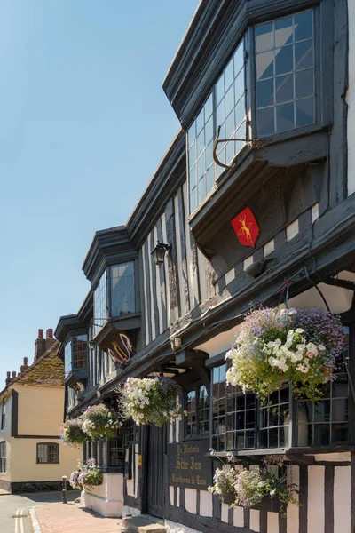 Alfriston Sussex Juli 2018 Blick Auf Die Sterne Herberge Alfriston — Stockfoto