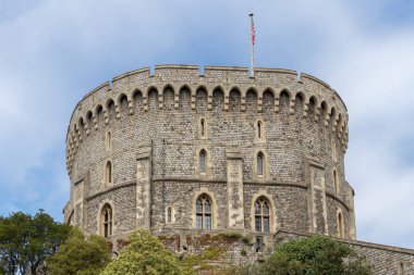 Windsor, Maidenhead ve Windsor/Uk - 22 Temmuz: Windsor, Maidenhead ve Windsor, Windsor Castle görünümünü üzerinde 22 Temmuz 2018