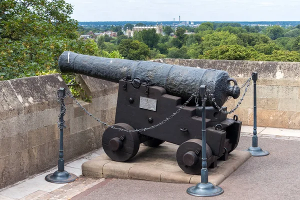 Windsor Maidenhead Windsor Juli 2018 Alte Kanonen Auf Windsor Castle — Stockfoto