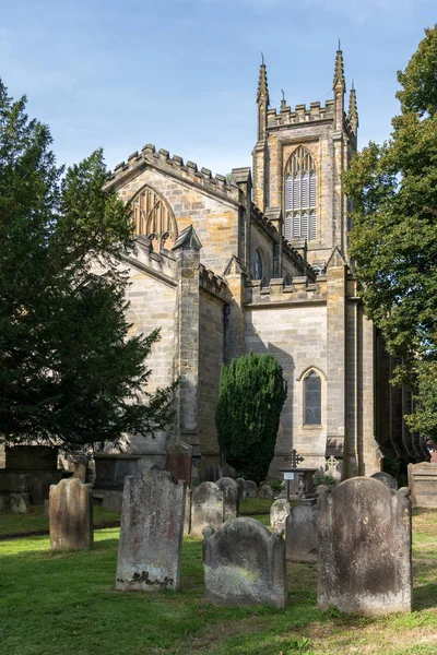 East Grinstead West Sussex August Blick Auf Swithuns Kirche East — Stockfoto