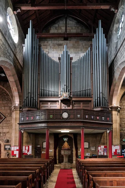 East Grinstead West Sussex August Blick Auf Die Orgel Swithuns — Stockfoto