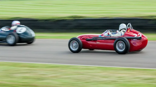 Goodwood West Sussex Settembre Vintage Racing Goodwood Settembre 2012 Due — Foto Stock