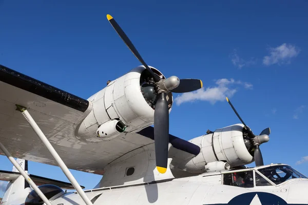 Goodwood West Sussex Setembro Close Catalina Flying Boat Goodwood Revival — Fotografia de Stock