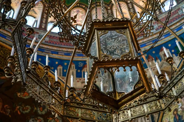 Sibiu Transilvânia Roménia Setembro Vista Interior Catedral Santíssima Trindade Sibiu — Fotografia de Stock