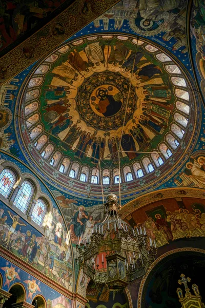 Sibiu Transilvânia Roménia Setembro Vista Interior Catedral Santíssima Trindade Sibiu — Fotografia de Stock