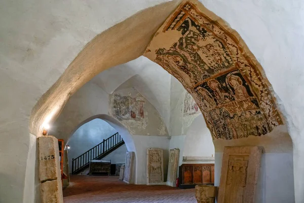 Sighisoara Transilvania Romania Settembre Veduta Interna Della Chiesa Sulla Collina — Foto Stock