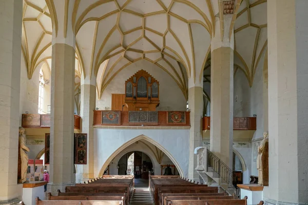 Sighisoara Transilvânia Roménia Setembro Vista Interior Igreja Colina Sighisoara Transilvânia — Fotografia de Stock