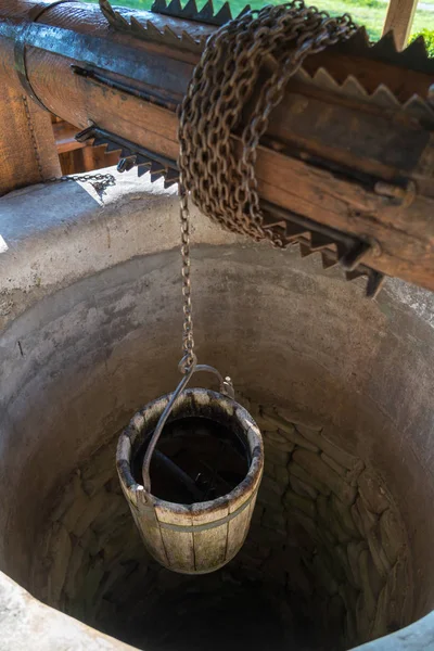 Sucevita Moldovia Romania Septiembre Bien Los Terrenos Del Monasterio Sucevita —  Fotos de Stock