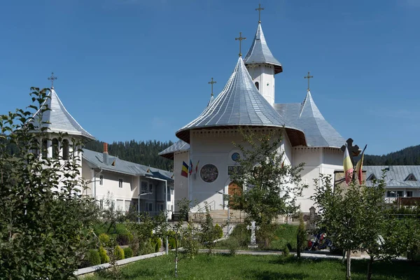 Moldovita Moldovia Rumänien September Kyrkan Från Moldovita Moldovia Rumänien Den — Stockfoto