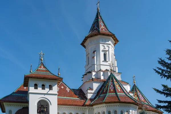 Campulung Moldovenesc Transsylvanien Rumänien September Exteriör Synpunkt Den Assumption Katedralen — Stockfoto