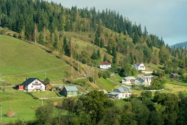 Bistrita Transylvania Romania September Small Hamlet Bistrita Transylvania Romania September — Stock Photo, Image