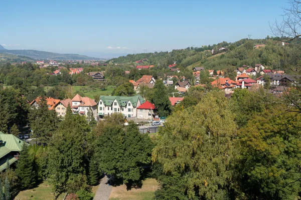 Kleie Transsilvanien Rumänien September 2018 Blick Auf Kleie Aus Draculas — Stockfoto