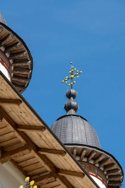 Agapia スチャヴァ ルーマニア Agapia 具合ルーマニアの Agapia 修道院の 2018 — ストック写真