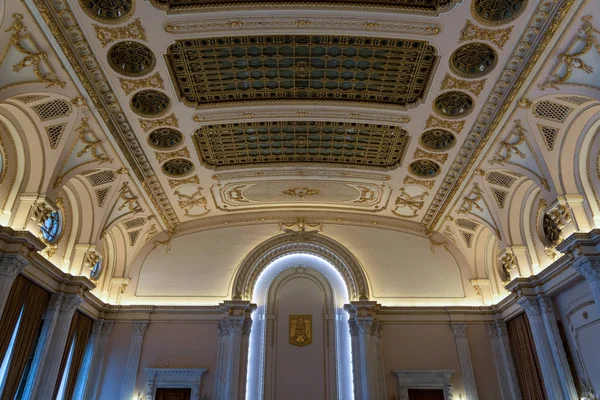 Bucharest Roménia Setembro Vista Interior Edifício Palácio Povo Bucareste Roménia — Fotografia de Stock