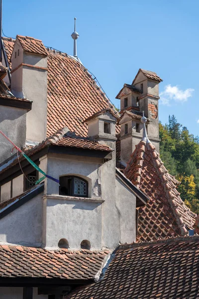 Kleie Transsilvanien Rumänien September 2018 Außenansicht Von Draculas Burg Kleie — Stockfoto