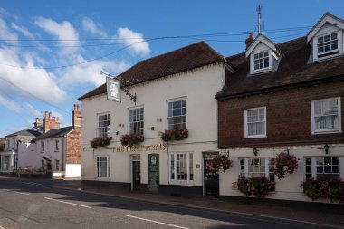 LINDFIELD, West Sussex'deki / / Uk-29 Ekim: Bent silah pub içinde köy Lindfield West Sussex görünümünü üzerinde 29 Ekim 2018