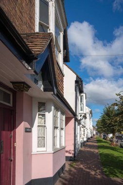 LINDFIELD, West Sussex'deki / / Uk-29 Ekim: binalar içinde köy Lindfield West Sussex görünümünü üzerinde 29 Ekim 2018. Bir Tanımlanamayan kişi