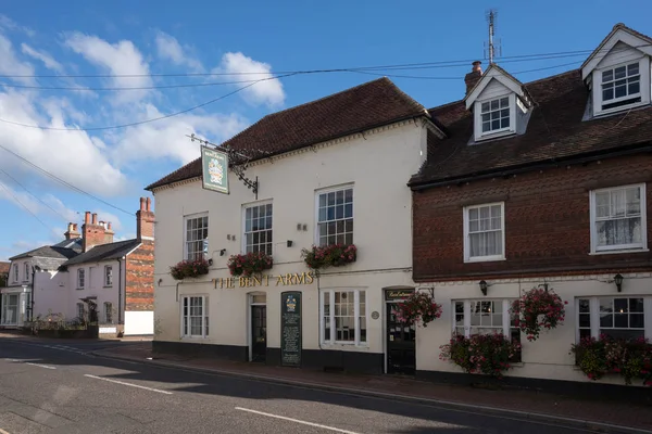 Lindfield West Sussex October View Bent Arms Pub Village Lindfield — Stock Photo, Image