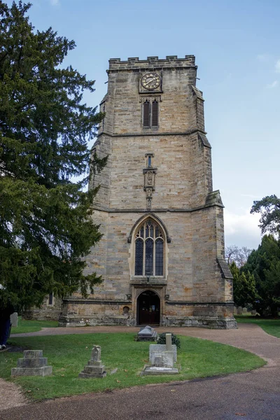 Crawley West Sussex November John Baptist Church Crawley West Sussex — стоковое фото