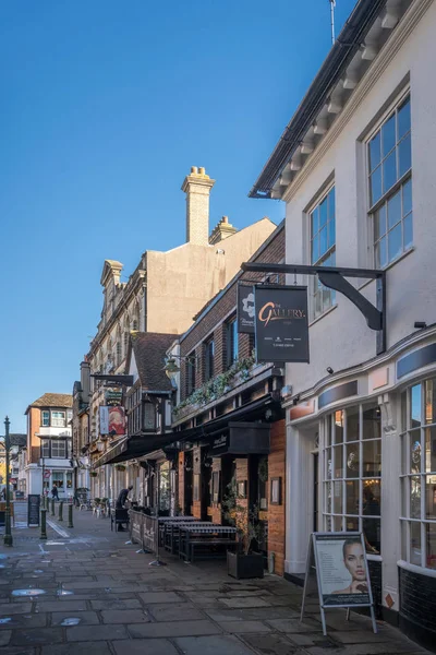 Horsham West Sussex Novembre Vista Del Centro Horsham West Sussex — Foto Stock