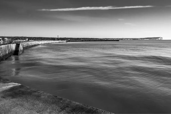 View Coastline Newhaven East Sussex — Stock Photo, Image