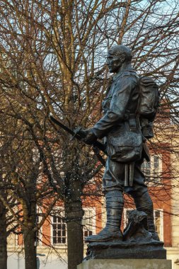 Tunbridge Wells, Kent/Uk - 4 Ocak: Tunbridge Wells Royal Tunbridge Wells Kent Anıtı 4 Ocak 2019 üzerinde savaş