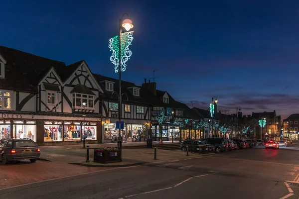 East Grinstead West Sussex Januar 2019 Blick Auf Das Stadtzentrum — Stockfoto