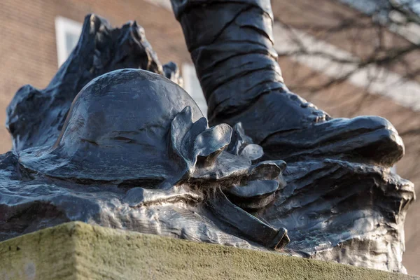 Tunbridge Brunnen Kent Januar Tunbridge Brunnen Kriegsdenkmal Royal Tunbridge Brunnen — Stockfoto