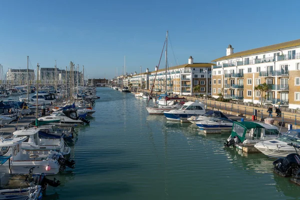 Brighton Sussex Janeiro Vista Marina Brighton Sussex Janeiro 2019 Pessoas — Fotografia de Stock