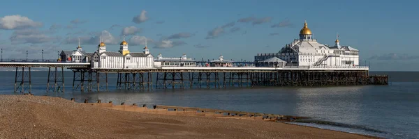 Eastbourne Este Sussex Enero Vista Del Muelle Eastbourne East Sussex —  Fotos de Stock