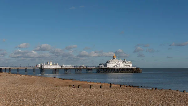 Eastbourne East Sussex Enero Vista Del Muelle Eastbourne East Sussex —  Fotos de Stock