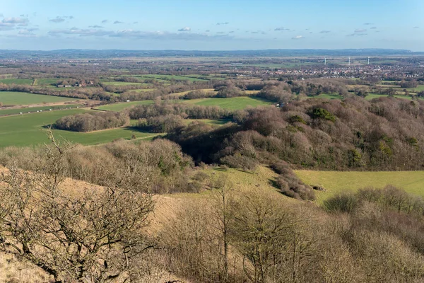 Okolice Folkington Hrabstwie East Sussex — Zdjęcie stockowe