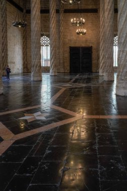 Valencia, İspanya - 27 Şubat: İpek Marke iç görünümü