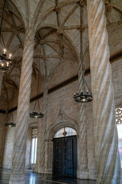 Valencia, İspanya - 27 Şubat: İpek Marke iç görünümü