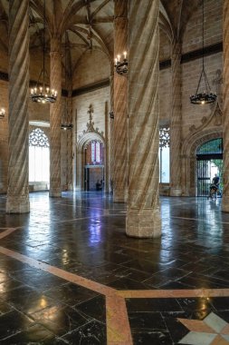 Valencia, İspanya - 27 Şubat: İpek Marke iç görünümü