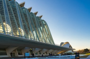 Valencia, İspanya - 25 Şubat: Principe Felipe Bilim Müzesi ben