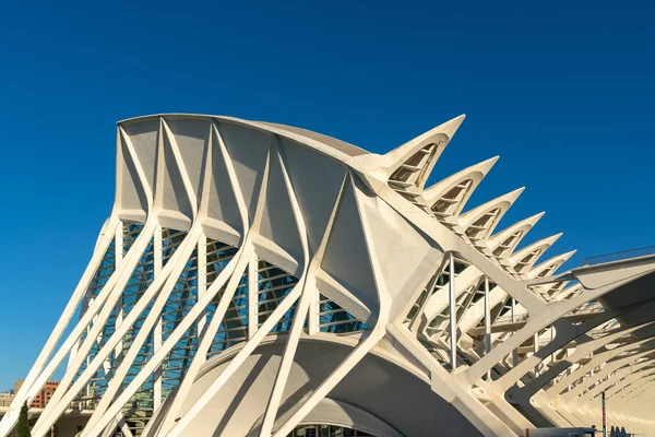 Valencia, Spanien - 25 februari: Principe Felipe vetenskapsmuseum jag — Stockfoto