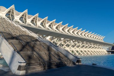 Valencia, İspanya - 25 Şubat: Principe Felipe Bilim Müzesi ben