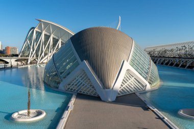 Valencia, İspanya - 25 Şubat: Imax Sinema Sanatları şehir 