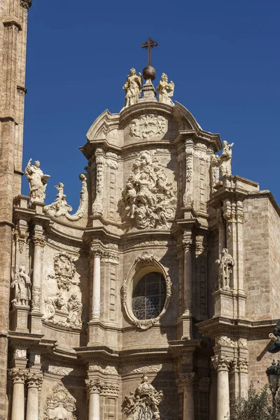 VALENCIA, ESPANHA - FEVEREIRO 25: Catedral de Valência Espanha em — Fotografia de Stock