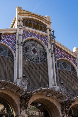 Valencia, İspanya - 25 Şubat: Valencia İspanya Merkezi Pazar