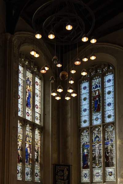 Rochester, kent / uk - märz 24: blick in das innere des kath — Stockfoto