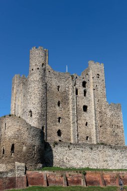 Rochester, Kent/Uk - 24 Mart: Rochester'daki kalenin görünüm 