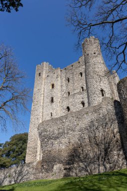 Rochester, Kent/Uk - 24 Mart: Rochester'daki kalenin görünüm 
